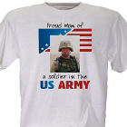 American Pride Personalized Photo T-shirt